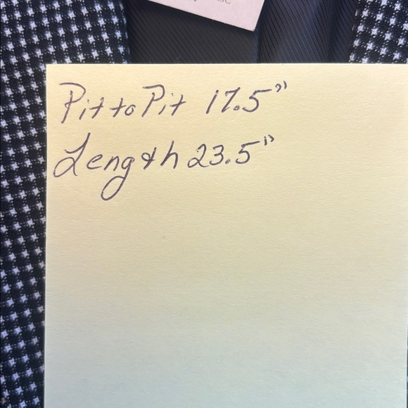 Banana Republic black and white blazer NWT, size 8P - Picture 12 of 12